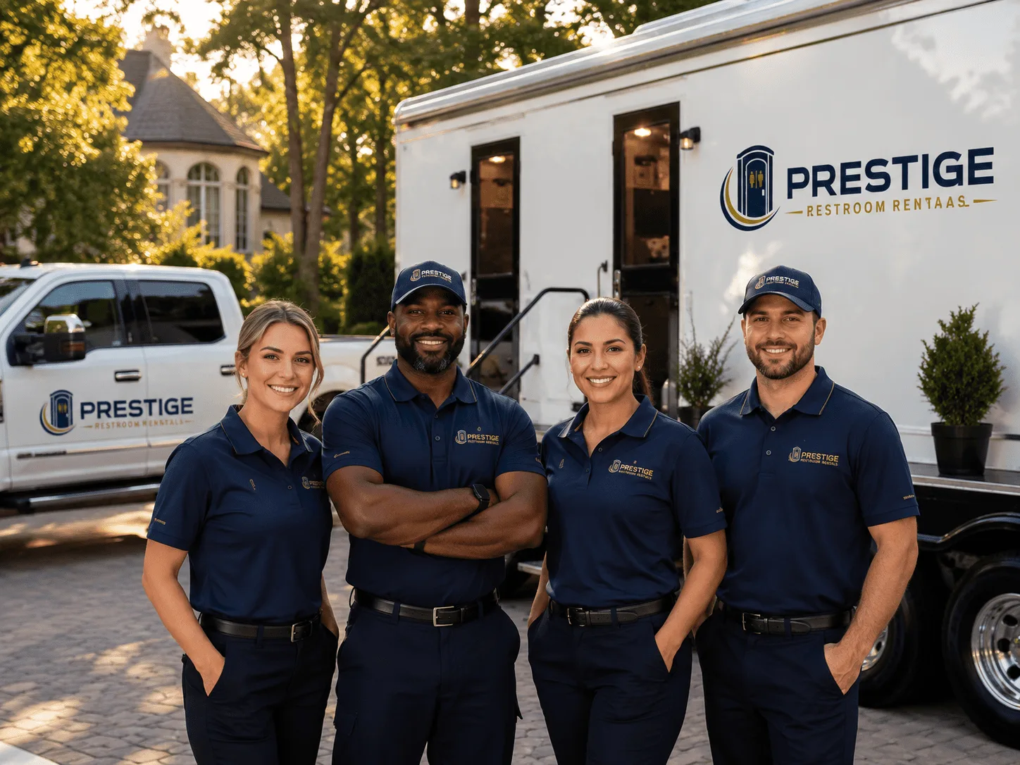 Trusted Luxury Portable Restrooms company in Pep, TX